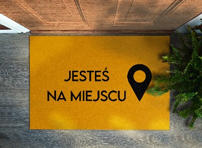 Covor intrare interior Jesteś na miejscu