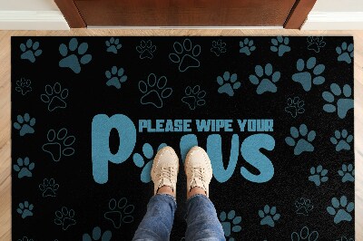 Covoras intrare Please wipe your paws