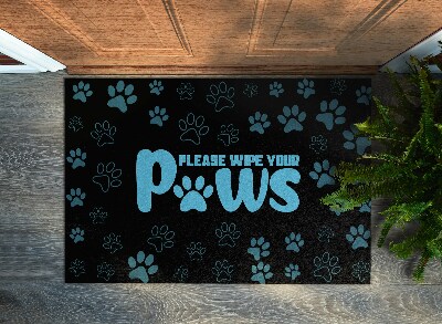 Covoras intrare Please wipe your paws