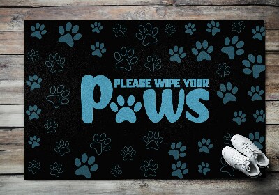 Covoras intrare Please wipe your paws