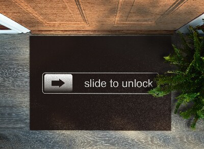 Covoras intrare Slide to unlock