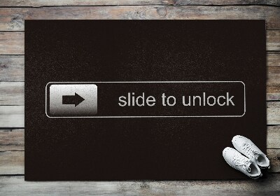 Covoras intrare Slide to unlock