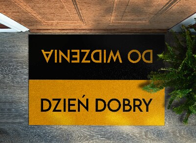 Covoras intrare Dzień dobry do widzenia