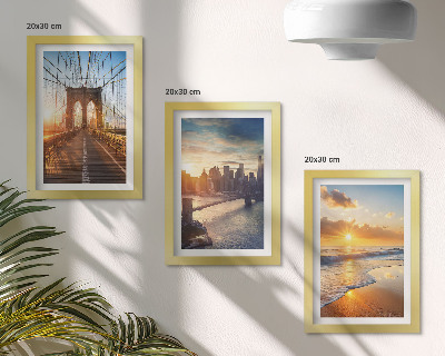 Galerie de perete Poduri și apusuri de soare în peisajul urban