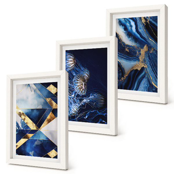 Galerie de perete Modele elegante abstracte cu accente