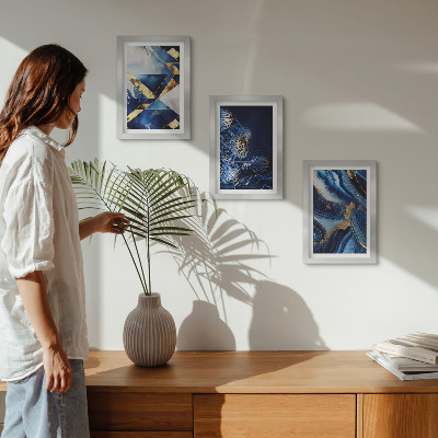 Galerie de perete Modele elegante abstracte cu accente