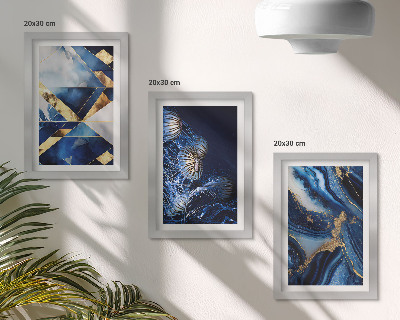 Galerie de perete Modele elegante abstracte cu accente