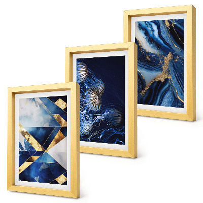 Galerie de perete Modele elegante abstracte cu accente