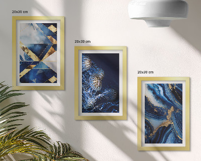 Galerie de perete Modele elegante abstracte cu accente