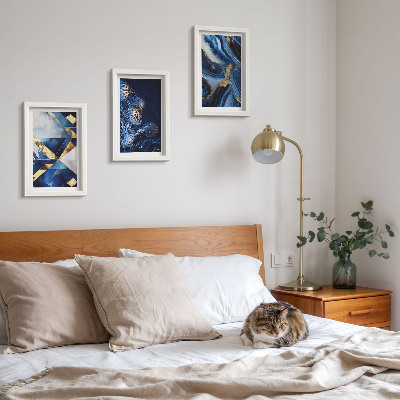 Galerie de perete Modele elegante abstracte cu accente