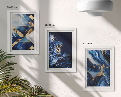 Galerie de perete Modele elegante abstracte cu accente