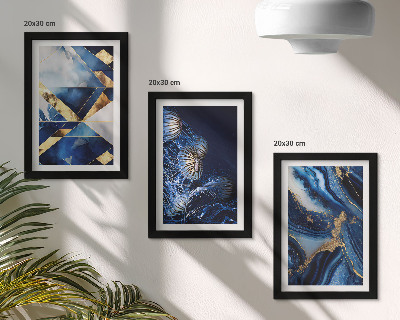 Galerie de perete Modele elegante abstracte cu accente