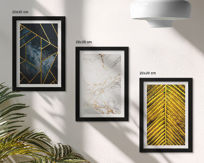 Galerie de perete Modele geometrice moderne și motive vegetale naturale
