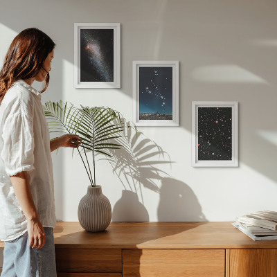 Galerie de perete Peisaje cosmice ale galaxiilor și constelațiilor zodiacului Berbec