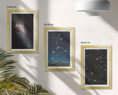 Galerie de perete Galaxia și spațiul cosmic din constelația Leu