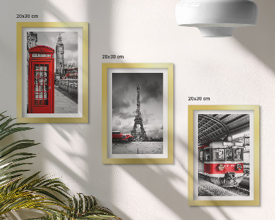 Galerie de perete Orașe emblematice Londra Paris și transportul feroviar