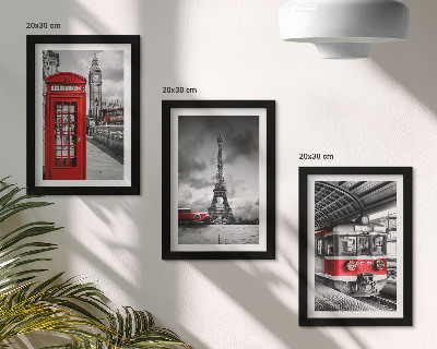 Galerie de perete Orașe emblematice Londra Paris și transportul feroviar