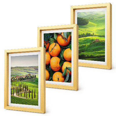 Galerie de perete Peisaj rural italian cu portocale și natură