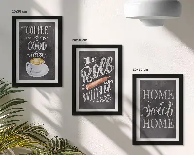 Galerie de perete cafea, căldură și confort în casa ta