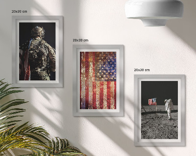 Galerie de perete Simboluri naționale americane Drapelul SUA