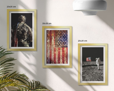 Galerie de perete Simboluri naționale americane Drapelul SUA