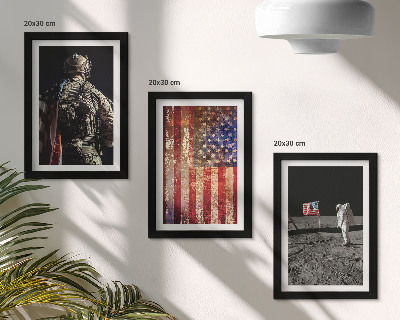Galerie de perete Simboluri naționale americane Drapelul SUA