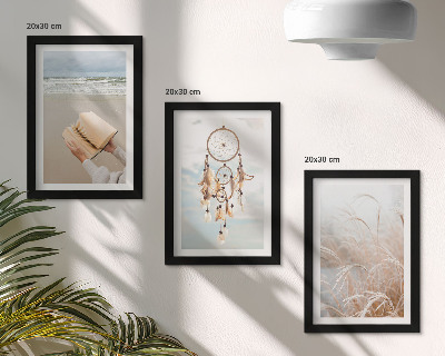 Galerie de perete Peisaje liniștite, priveliști delicate de vară, stil boho