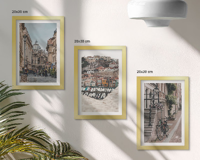Galerie de perete Străzi fermecătoare ale orașului cu vedere la port și clădiri