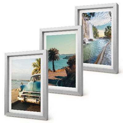 Galerie de perete Peisaje de vacanță cu palmieri și cascadă