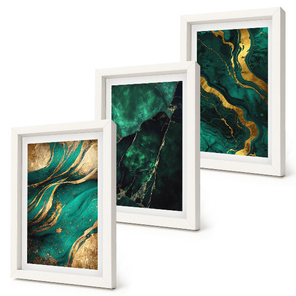 Galerie de perete Modele elegante de piatră abstracte