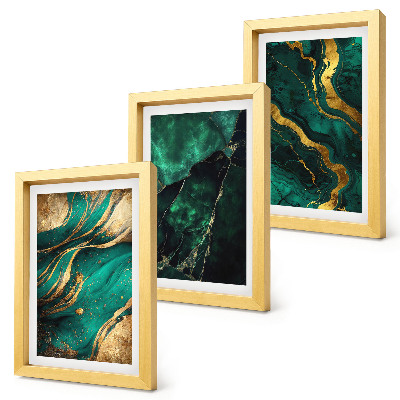 Galerie de perete Modele elegante de piatră abstracte