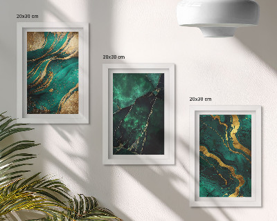 Galerie de perete Modele elegante de piatră abstracte