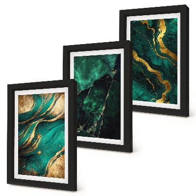Galerie de perete Modele elegante de piatră abstracte