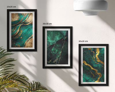Galerie de perete Modele elegante de piatră abstracte
