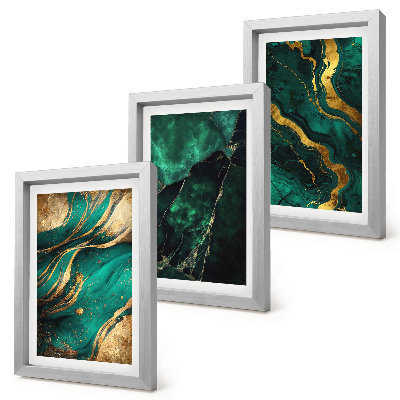 Galerie de perete Modele elegante de piatră abstracte