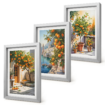 Galerie de perete Citrice pictate și peisaje de pe litoral