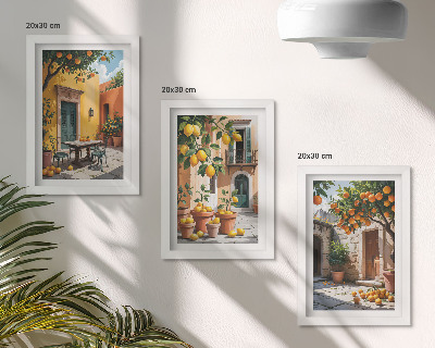 Galerie de perete Citrice într-o grădină însorită