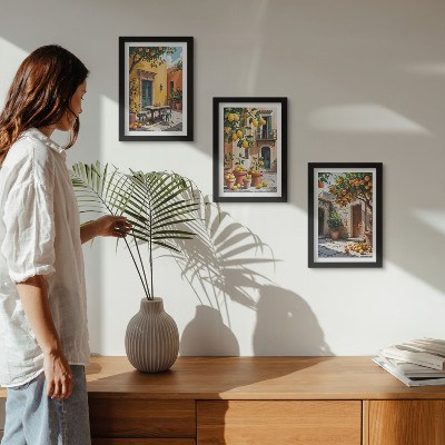 Galerie de perete Citrice într-o grădină însorită