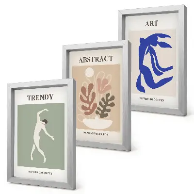 Galerie de perete cu postere elegante având figuri și plante de Henri Matisse