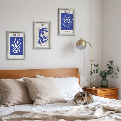 Set 3 tablouri Postere cu artă abstractă ale lui Henri Matisse