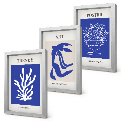 Set 3 tablouri Postere cu artă abstractă ale lui Henri Matisse