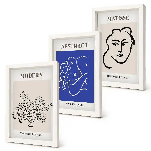 Galerie de perete cu postere în stil modern și abstract de Henri Matisse