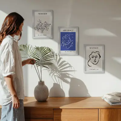 Galerie de perete cu postere în stil modern și abstract de Henri Matisse