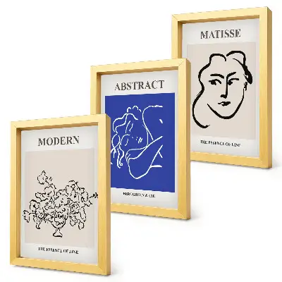 Galerie de perete cu postere în stil modern și abstract de Henri Matisse