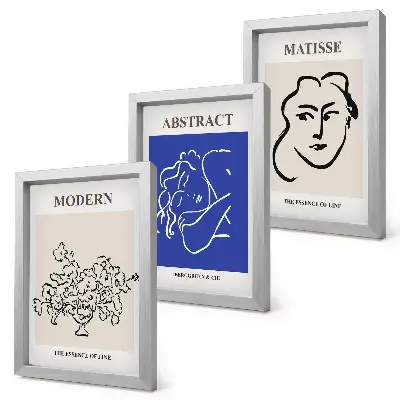 Galerie de perete cu postere în stil modern și abstract de Henri Matisse