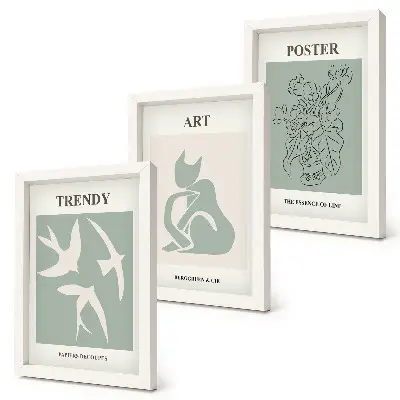 Galerie de perete cu ilustrații elegante de Henri Matisse