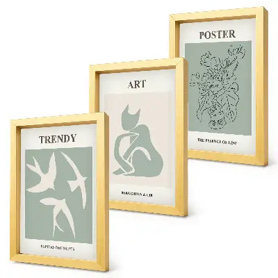 Galerie de perete cu ilustrații elegante de Henri Matisse