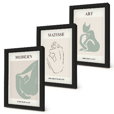Galerie de perete Figuri abstracte în nuanțe pastelate de Henri Matisse