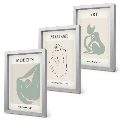 Galerie de perete Figuri abstracte în nuanțe pastelate de Henri Matisse