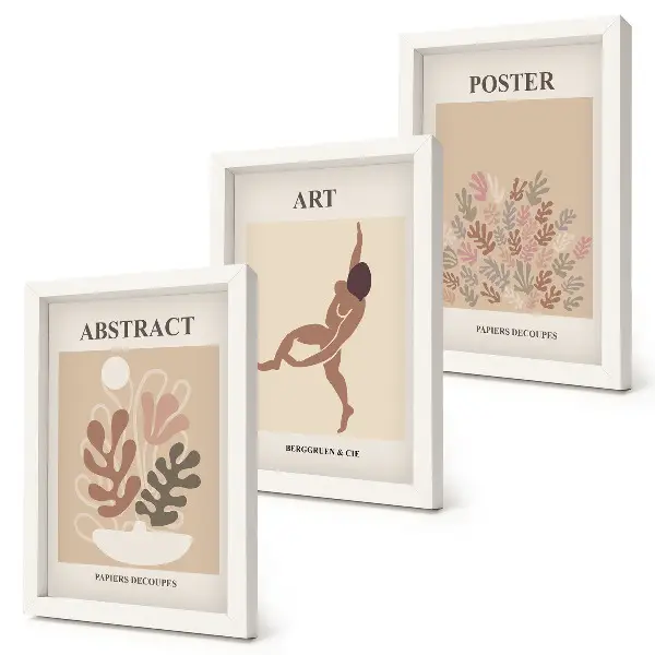 Galerie de perete set pentru expunerea tablourilor